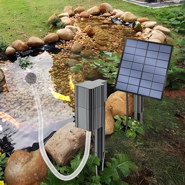 BSV-AP019 2.5W/7V 0.6L/min Solarsyreneringspump Utan Batteri Damm