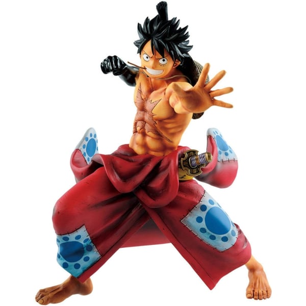 Anime One Piece Figur Luffy Wano Country Monkey D Luffy Action F