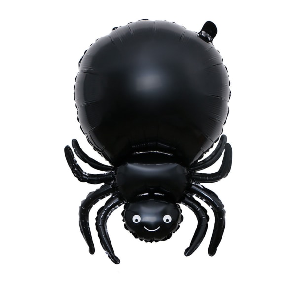 Ny Halloween svart giftig edderkopp form aluminium film ballong Halloween fest dekorasjon ballong arrangement