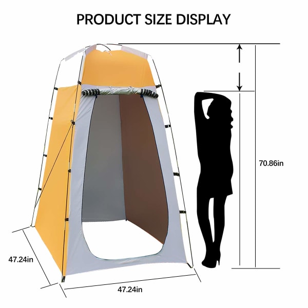 camping duschtält - vattentät dressing，Sekretesstält för Campin