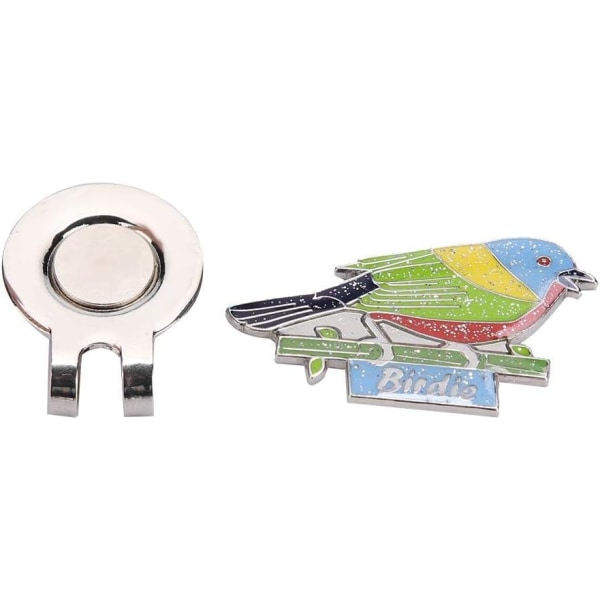 Golf Hat Clip, Dyr og insekter mønster Golfbold markør Rustfrit stål Golf Cap Clip