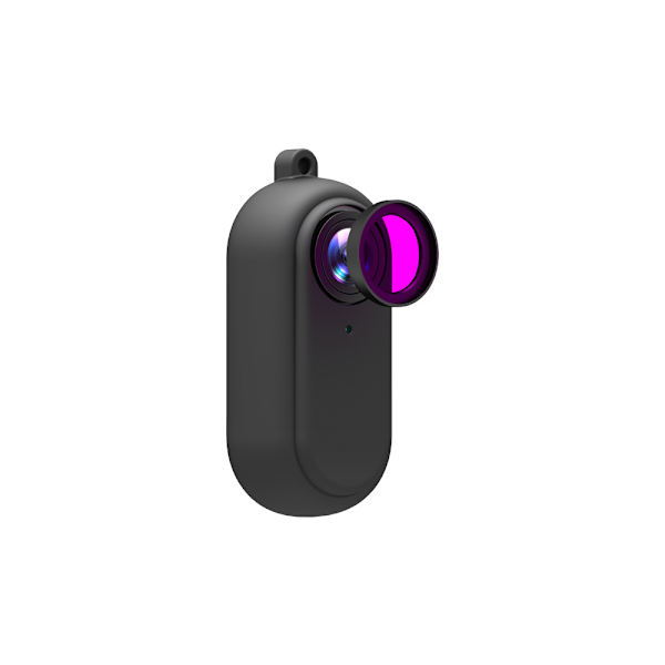 Svart støtsikker kamera 360GB2 fallsikkert silikonhylse All-inclusive slitesterkt mykt skall