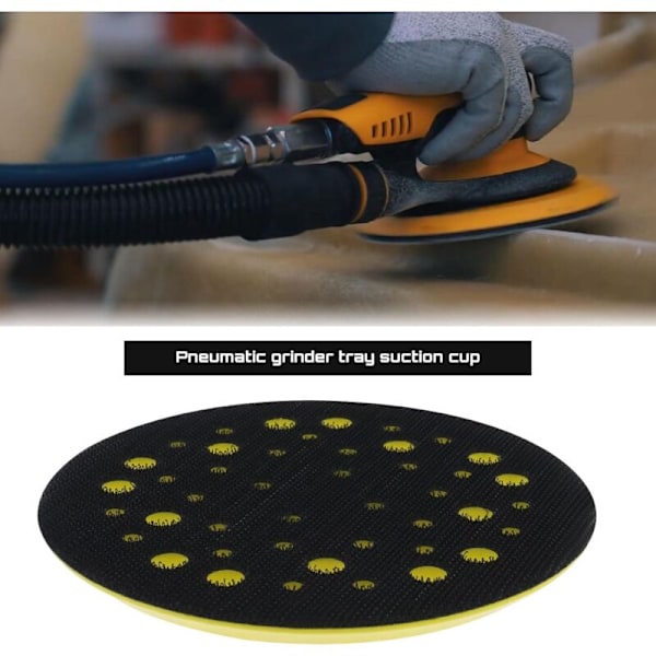 125mm 5 tum Stödrondell Kompatibel med Mirka Ceros/Deros 44 Hål 5/16 Gängfäste Slipmaskin Kardborre Stödrondell Elverktygstillbehör