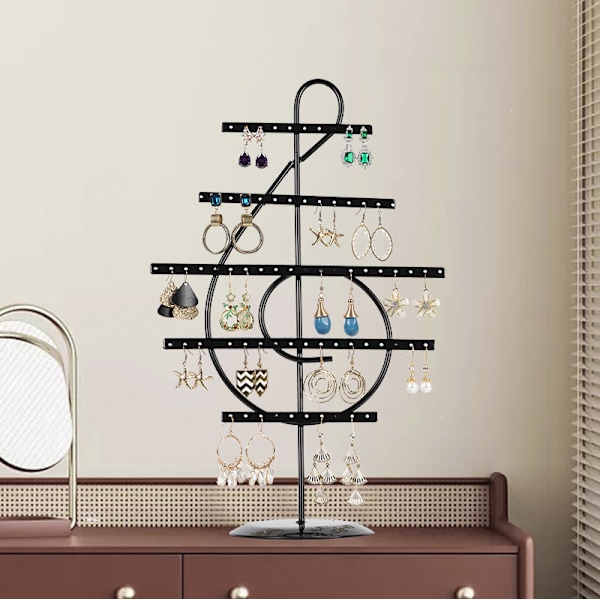 Note 5-lags øreringe og øreringe display stand halskæde armbånd hænger øreringe opbevaring smykker rack