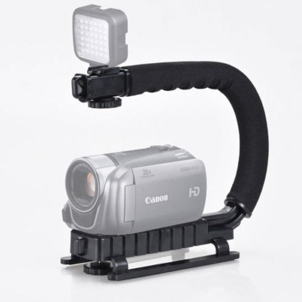 Håndholdt stabilisator med Smartphone Video Rig, Video Grip til Can