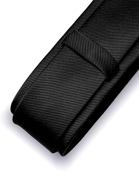 Sort-Mænds Slips 6CM Smal Slim