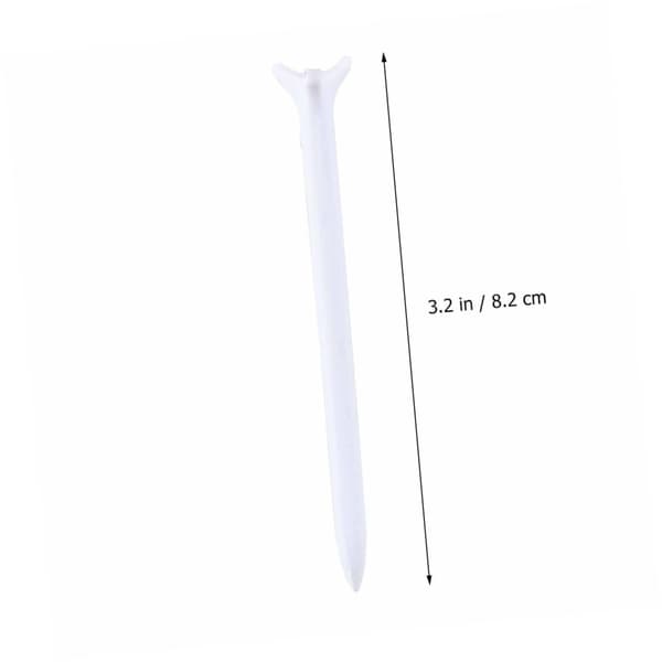 50 stk. boldholdere boldstud golf tees golfudstyr golf tilbehør hvid stige golf tricks