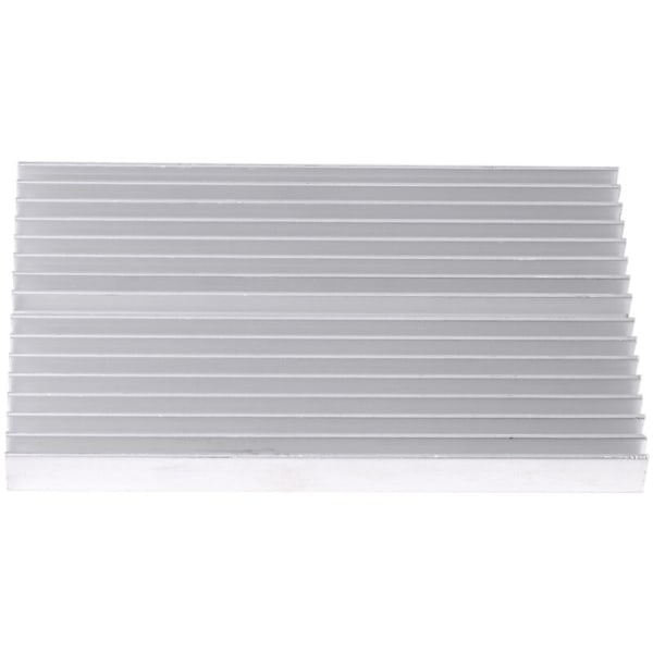 Hjertependulchip i form af et aluminiumsgitter til LED-effekttransistor IC 100 x 60 mm