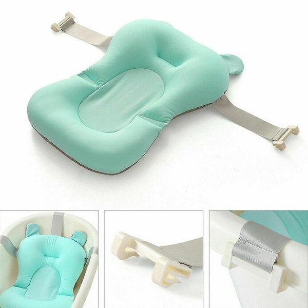 Baby Badekar Pute Pad Dusjmatte Foldbar Dusjmatte Baderom Pute Svømmesete