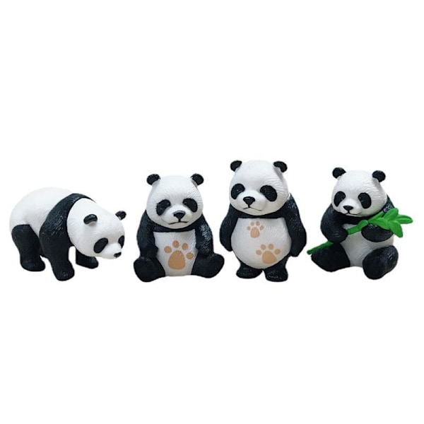 8 stk. Nøglering Nyhed Nøglering Sød Nøglering Panda Nøgletilbehør Dyr Nøglering Sød Nøglering Til Piger Dreng Dame