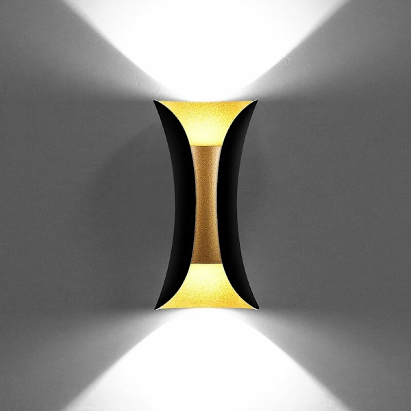 10W Kreativ Moderne LED Væglampe Vandtæt Væglampe Aluminium LED Væglampe Indendørs Udendørs til Badeværelse Soveværelse Stue Indgang Gang St