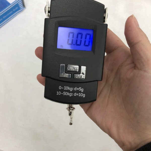 Matkalaukkuvaa'at, Digitaalinen elektroninen postikalavaaka, Kannettava digitaalinen matkavaaka LCD-näytöllä kotiin, ulkoilmatkalle, 10 g ~ 50 kg