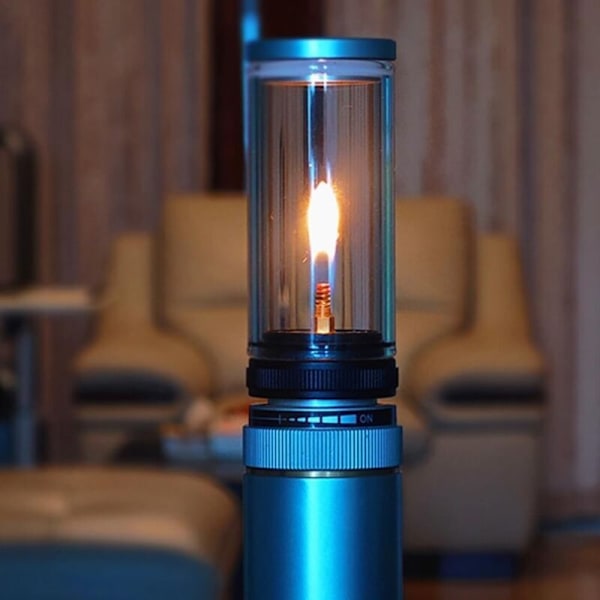 Udendørs Gas Natlampe, Bærbar Camping Gaslampe, Vindtæt Gaslampe, Justerbar Gaslys Fakkel, Campingudstyr