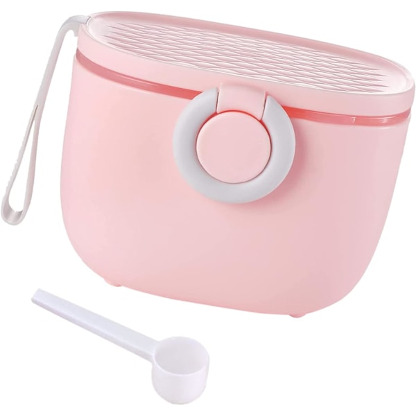 400 ml mjölkpulverdoseringslåda, mjölkpulverdispenser, baby mjölkpulverlåda, babyformuldispenser, bärbar mjölkpulverbehållare för småbarn