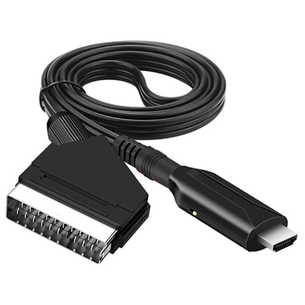 Scart–HDMI-kaapeli – Scart–HDMI-adapteri – All-in-One Scart–HDMI 1080p/720p ääni- ja videomuunnin