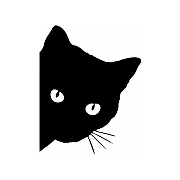 Katt bilklistremerke