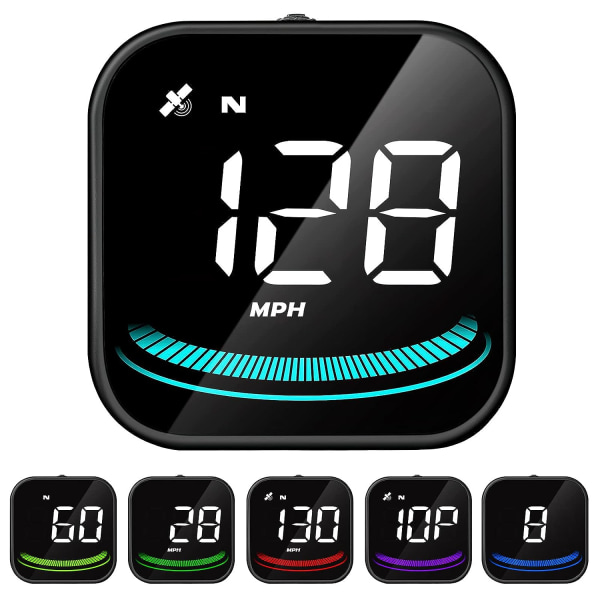 Auto Bil HUD Head Up Display KMH & MPH Digital GPS Smart Speedome