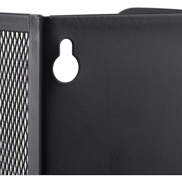 Black.Port-Tidskriftshållare Journal Fodral Recensioner Metalldokument A4 till C4 Väggmontering