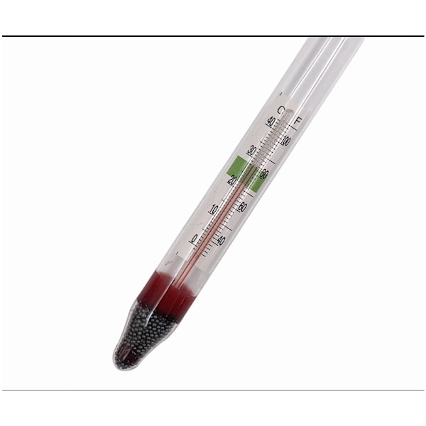 Akvarie Glas Float Hydrometer Med Termometer Salt Marine [Diverse]
