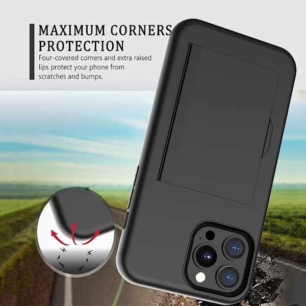 Cover til iPhone 13, Sort til mænd og kvinder