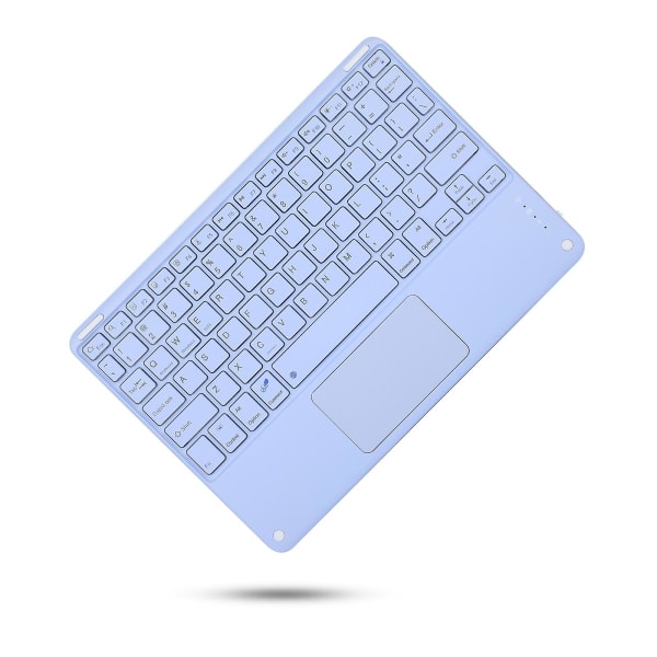 Touchpad tastatur taske til Ipad Pro 112021/2020, lilla aftagelig