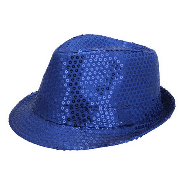 2 st Jazzhatt med paljetter, Magikerkostym, Festkläder, Tillbehör, Scenföreställning, Rekvisita för Vuxna och Barn