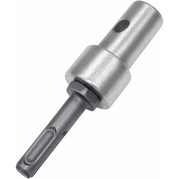 Boradapter, 10,4 cm lengde, nøkkelfri borechuck, rundt skaft for slagtrekker - RWElectric Auger