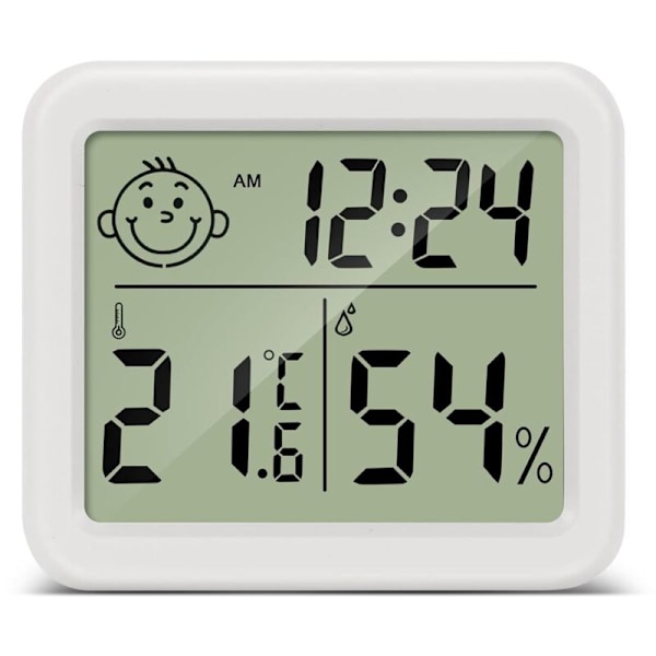 Termometre House LCD Termometer Digital Hygrometer Digital Temperatur Luftfuktighet för Vardagsrum Baby Barnkammare