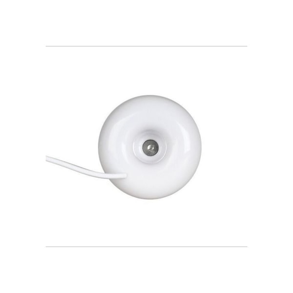 Mini Portabel USB Luftfuktare Donut Form Atomiserande Luftfuktare för Bil, Resor, Hem, Kontor (Vit)