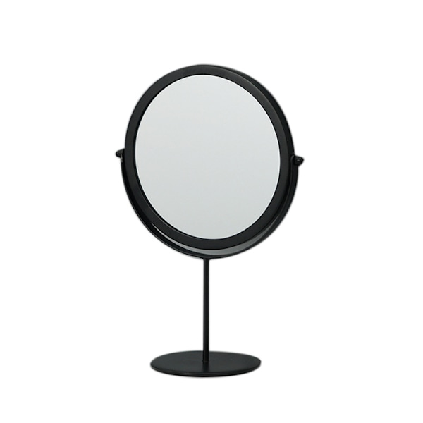 Bord Spejle - Roterende Metal Spejl - Justerbar Stående Spejl - 16,5 cm