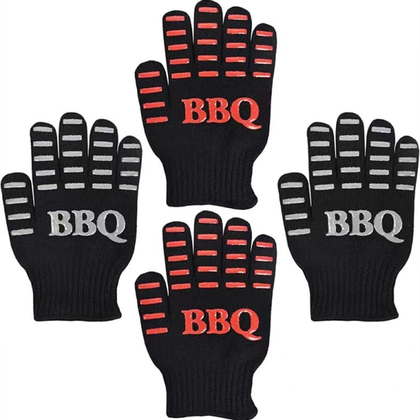 BBQ-handsker Meget varmebestandige op til 800°C - 1 par skridsikre Mi