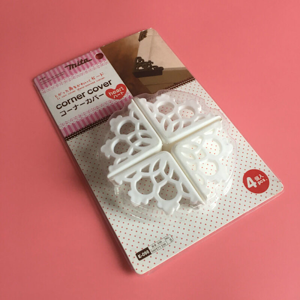 4 stk. PVC farge UNIE LUKK Høyre hjørne Myntborddeksel Antikollisjonsbeskyttelse For vinkelbeskyttelse For baby Barn Beskyttende Myntbord Gu