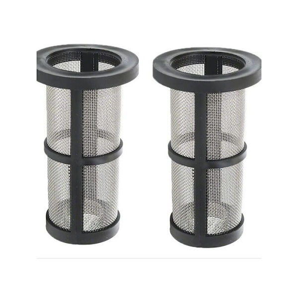 2 st Poolfilter Poolfilter spafilter Skimmerkorgar sparande bläckpatron rengöringstillbehör vattenplugg med tvättbart handfat