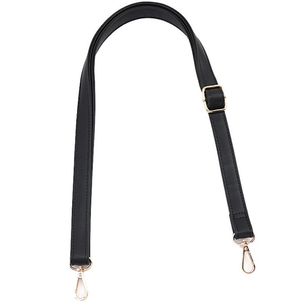 Väska rem, 1 st handväska rem, justerbar väska rem ersättning, justerbar väska rem 70-130CM（Svart）