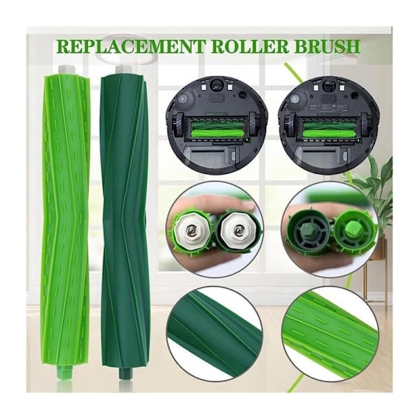 For Irobot Roomba E, I og J Serien I7 I7+ I2 I3 I3+ I4 I4+ I6 I6+ I8 I8+/Plus J7 J7+ E5 E6 E7 E7 hjul med siderullebørster