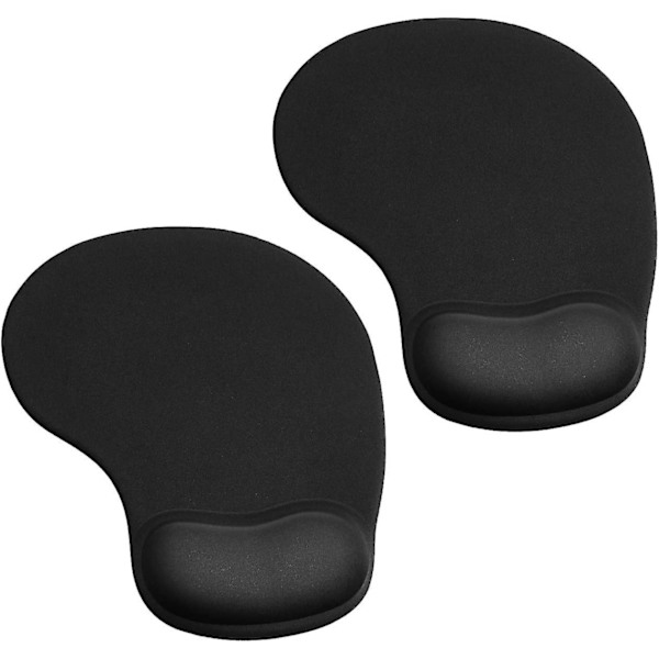 Ergonomisk musmatta handledsstöd, gelmusmatta med halkfri PU-bas, handledsstöd för mus för bärbar dator kontorsarbete smärta