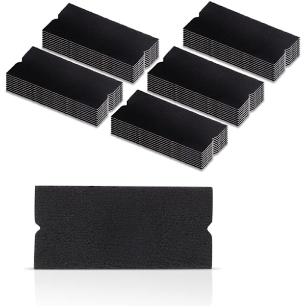 Raclette Tillbehör Faissement Filtkant Fri Repfri Flexibel Våt Torr Filt för Skrapan Racper 50st / Förpackning Bil (Raclett ingår ej)