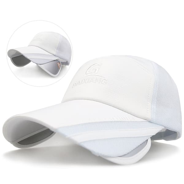 Sort-Justerbar Baseball Cap Golf Hat Motorcykel Trucker Cap Strapback Cap til Mænd Kvinder, Udendørs Baseball Cap