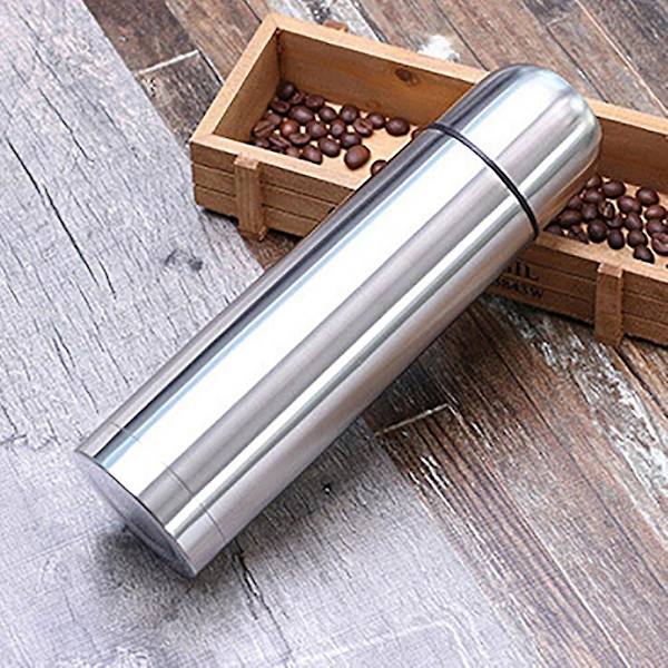 500 ml dobbeltlags vakuumkop i rustfrit stål, varme-/kuldeisoleret termokande, vandflaske, drikkekop, drikkevarer