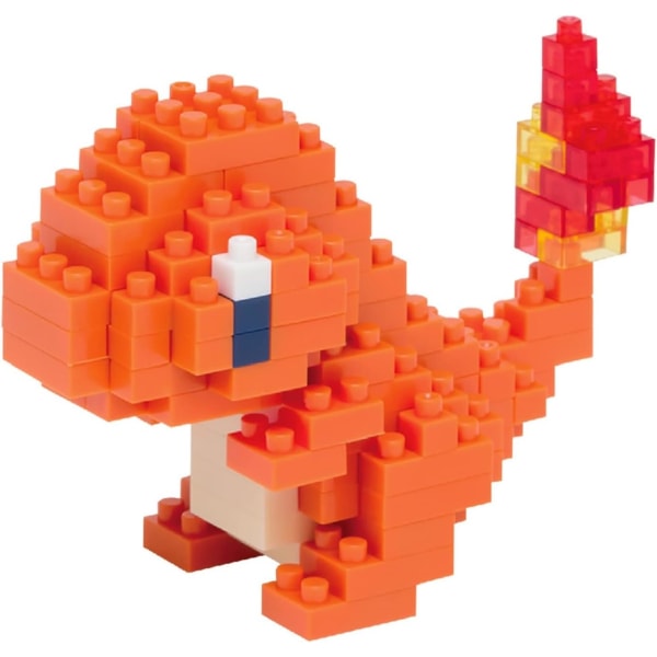 3D-blokke-modeller (orange), 3D-puslespil, pædagogisk legetøj, byggelegetøj