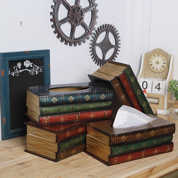 Cafe Tissue Dispenser, Kosmetisk Tissue Box, Tissue Box Kosmetisk Tissue Box Kosmetisk Box Kosmetisk Tissue Box til Hjemmet Kontor Bil