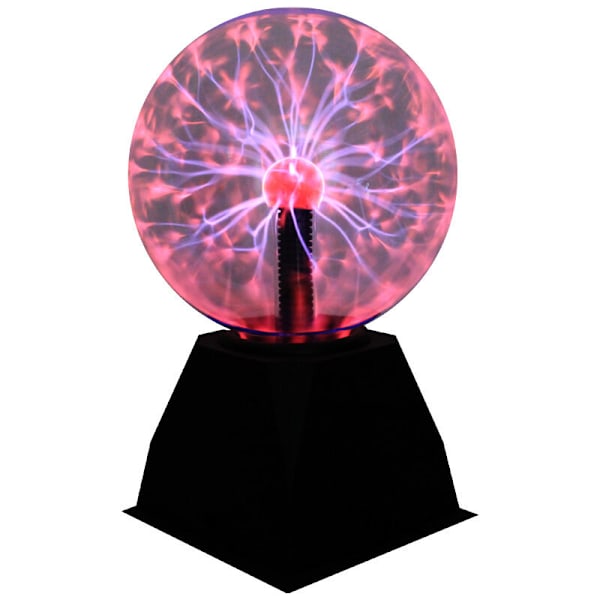 Plasma boll, 15 cm magisk plasma lampa, plasma ljussfär känslig för beröring och ljud för presenter, dekorationer, fysikleksaker