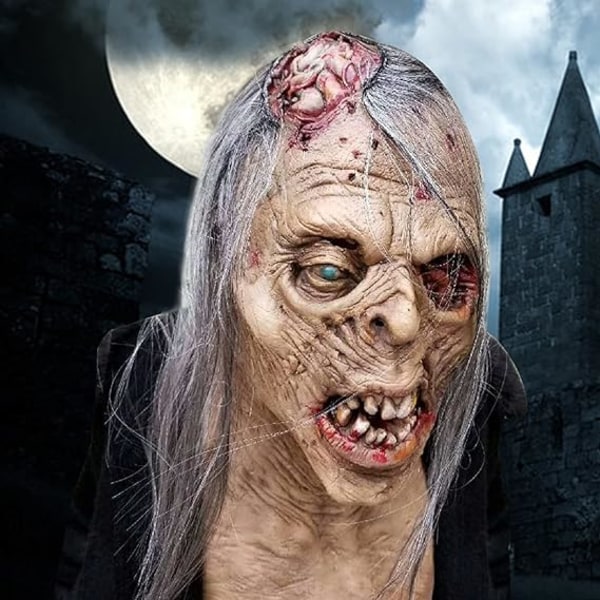 Horror walking dead zombie maske halloween dekoration rekvisitter