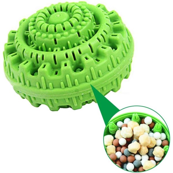 1 stk vaskebold, miljøvenlig vaskekugle, (Indeholder nr. kap