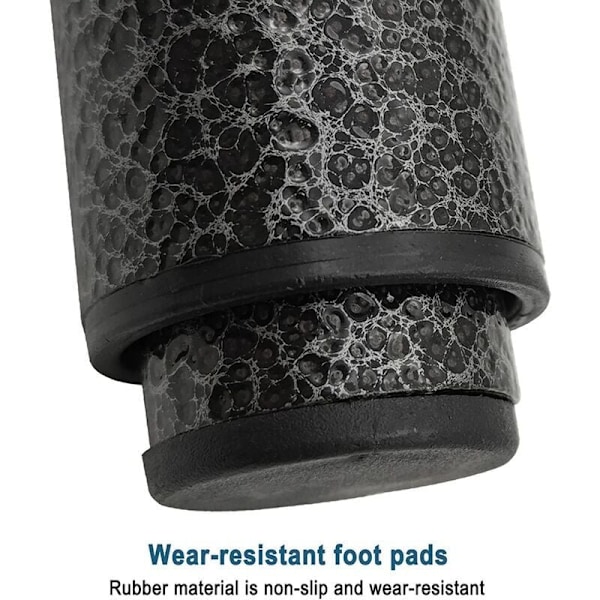Pied, joustinpatja, 2 kappaleen erä jalkasängyn torni säädettävät metalliset metallijalat joustinpatjalle, erittäin kestävä sopii yleiskäyttöisiin säleisiin metallipohjaan, ca