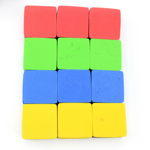 14-pack Mini Magnetiska Torr-radergummi med Tjock Filt, Torr-radergummi för Rengöring av Torr-radertavlor, Lämplig för Klassrum