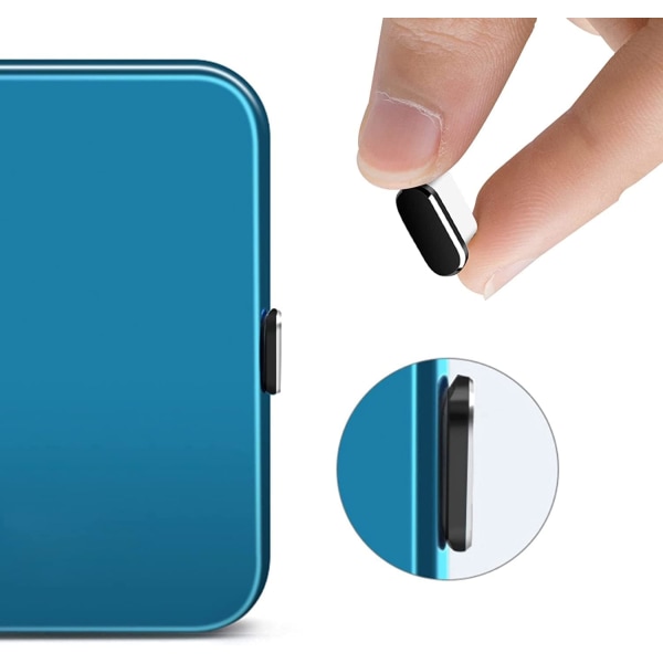 USB C -pölypistokkeet, 4 kpl Type C -pölysuojaa matkapuhelimille USB Type C -latausportin suojakuori älypuhelimille