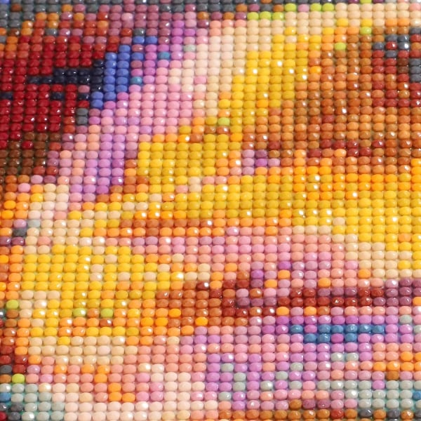DIY 5D timanttimaalaus numeroiden mukaan, täysi pyöreä pora timanttimaalaussetti aikuisille, 5D timanttitaidetyöpajat aikuisille timanttikuva taidekäsityö koti