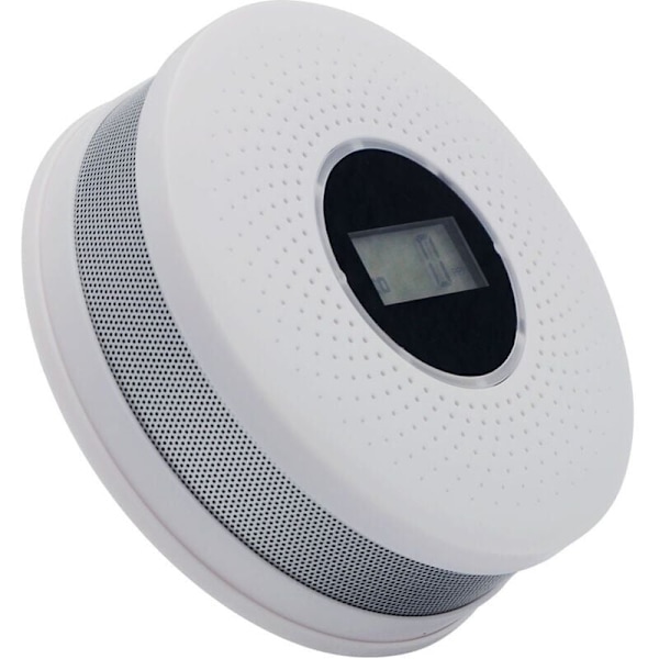 Kolmonoxid- och brandvarnare med digital LCD-display
