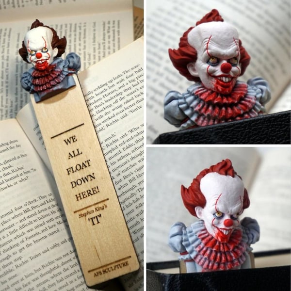 Horror Bookmarks Horror Movie Character Bookmarks Creative Art Gift C